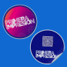 Stickers Redondos Personalizados | Adhesivos y Calcomanías en Vinilo