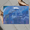 Diplomas de Reconocimiento Personalizados |Papel Couche y Opalina