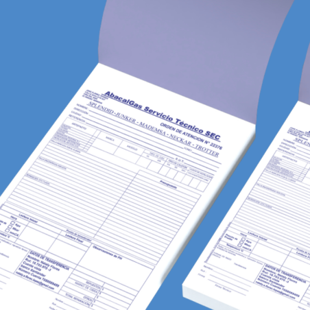 Talonarios Autocopiativos Oficio | Formularios Personalizados
