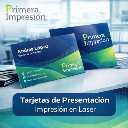 Tarjetas de presentación impresion Laser | Tarjetas de visita