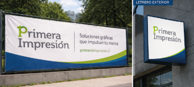 Gráfica Exterior y Publicidad | Pendones, Lienzos y Roller